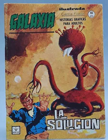 CASI EXCELENTE ESTADO GALAXIA 17 LA SOLUCION GRAPA TACO EDICIONES VERTICE