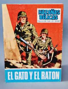 EXCELENTE ESTADO HAZAÑAS BELICAS 168 EL GATO Y EL RATON...
