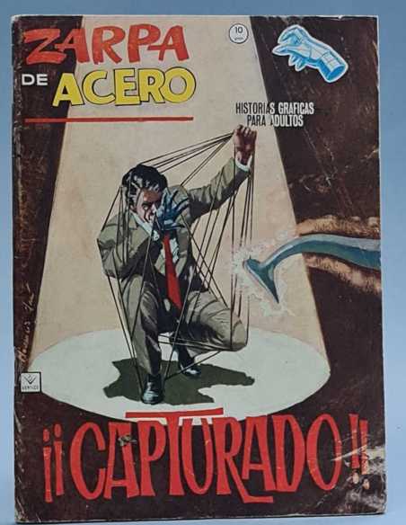 BUEN ESTADO ZARPA DE ACERO 16 CAPTURANDO GRAPA TACO EDICIONES VERTICE