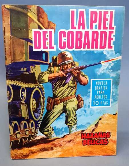 EXCELENTE ESTADO HAZAÑAS BELICAS 144 LA PIEL DEL COBARDE EDICIONES TORAY