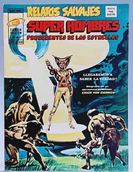 EXCELENTE ESTADO RELATOS SALVAJES 7 SUPER HOMBRES VOL1 GRAPA EDICIONES VERTICE