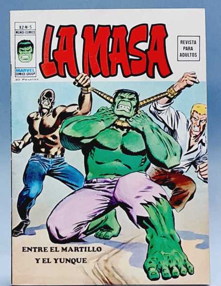 EXCELENTE ESTADO LA MASA 5 ENTRE EL MARTILLO Y EL YUNQUE VOL2 GRAPA EDICIONES VERTICE