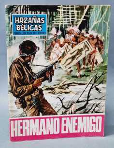 EXCELENTE ESTADO HAZAÑAS BELICAS 198 HERMANO ENEMIGO...