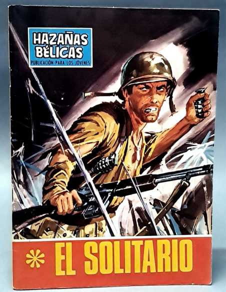 EXCELENTE ESTADO HAZAÑAS BELICAS 195 EL SOLITARIO EDICIONES TORAY