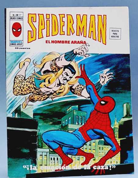 CASI EXCELENTE ESTADO SPIDERMAN 17 LA EMOCION DE LA CAZA SPIDER-MAN VOL3 EDICIONES VERTICE