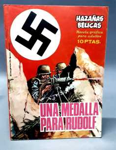 CASI EXCELENTE ESTADO HAZAÑAS BELICAS 127 UNA MEDALLA...