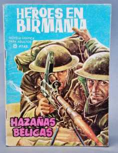 MUY BUEN ESTADO HAZAÑAS BELICAS 71 HEROES EN BIRMANIA...