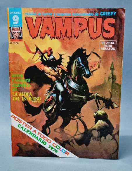 MUY BUEN ESTADO VAMPUS 52 CREEPY SUPER COMICS GARBO