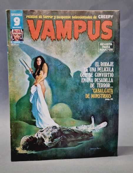 MUY BUEN ESTADO VAMPUS 66 CREEPY TERROR SUSPENSE TERROR SUSPENSE SUPER COMICS GARBO