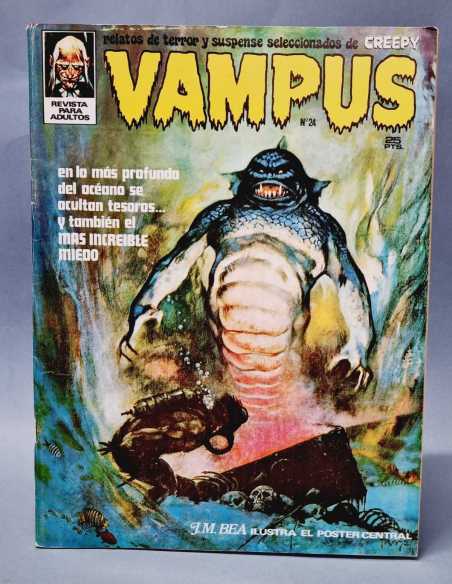 MUY BUEN ESTADO VAMPUS 24 CREEPY TERROR SUSPENSE SUPER COMICS GARBO