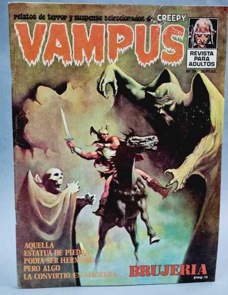BUEN ESTADO VAMPUS 39 CREEPY TERROR SUSPENSE SUPER COMICS GARBO