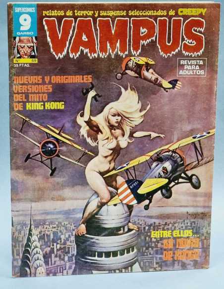 MUY BUEN ESTADO VAMPUS 69 CREEPY TERROR SUSPENSE SUPER COMICS GARBO