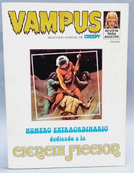 MUY BUEN ESTADO VAMPUS NUMERO EXTRADINARIO CIENCIA FICION CREEPY TERROR SUSPENSE SUPER COMICS GARBO