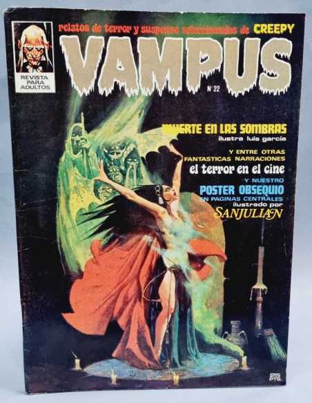 MUY BUEN ESTADO VAMPUS 22 CREEPY TERROR SUSPENSE SUPER COMICS GARBO