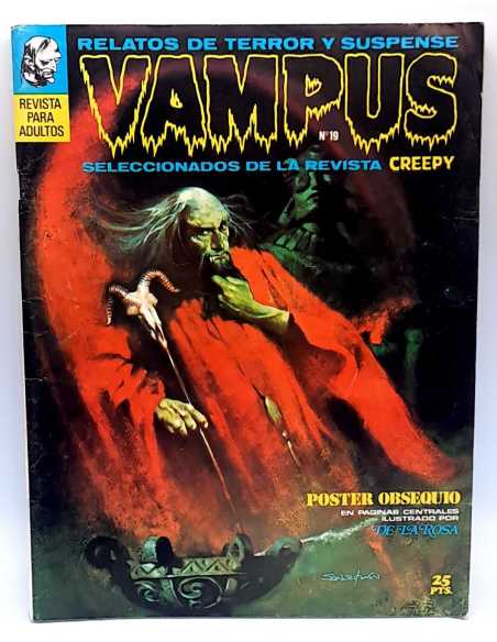 MUY BUEN ESTADO VAMPUS 19 CREEPY TERROR SUSPENSE SUPER COMICS GARBO