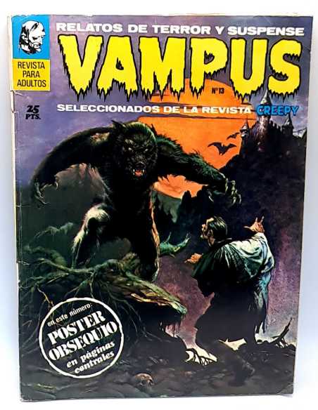 MUY BUEN ESTADO VAMPUS 13 CREEPY TERROR SUSPENSE SUPER COMICS GARBO