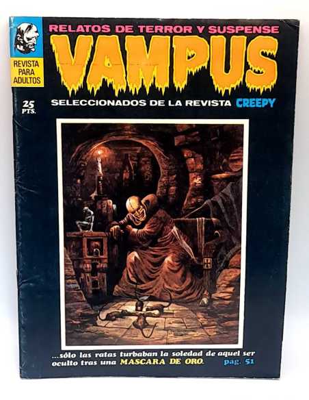 MUY BUEN ESTADO VAMPUS 10 CREEPY TERROR SUSPENSE SUPER COMICS GARBO