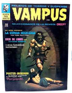 MUY BUEN ESTADO VAMPUS 18 INCLUYE POSTER CREEPY TERROR...