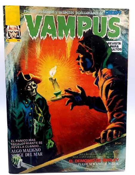 MUY BUEN ESTADO VAMPUS 46 INCLUYE POSTER CREEPY TERROR SUSPENSE SUPER COMICS GARBO