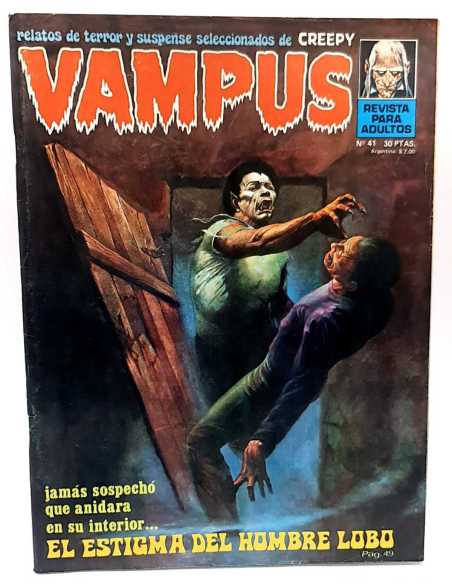 MUY BUEN ESTADO VAMPUS 41 INCLUYE POSTER CREEPY TERROR SUSPENSE SUPER COMICS GARBO