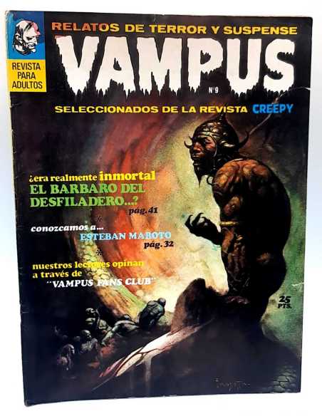MUY BUEN ESTADO VAMPUS 9 CREEPY TERROR SUSPENSE SUPER COMICS GARBO