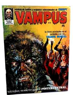 CASI EXCELENTE ESTADO VAMPUS 21 INCLUYE POSTER CREEPY...