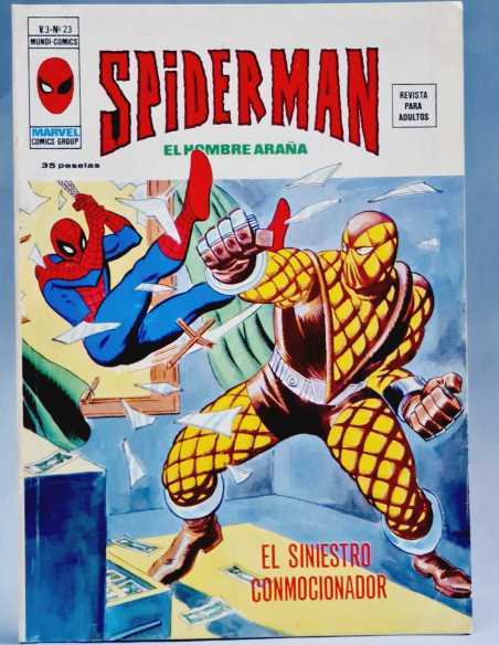 MUY BUEN ESTADO SPIDERMAN 23 EL SINIESTRO CONMOCIONADOR BOLI SPIDER-MAN VOL3 EDICIONES VERTICE