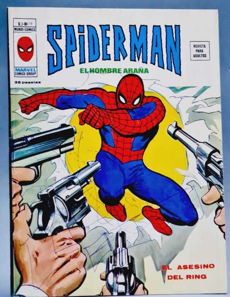 MUY BUEN ESTADO SPIDERMAN 19 BOLI PORTADA EL ASESINO DEL RING SPIDER-MAN VOL3 EDICIONES VERTICE