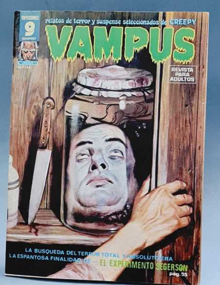 EXCELENTE ESTADO VAMPUS 63 GARBO INCLUYE POSTER SUPERCOMICS