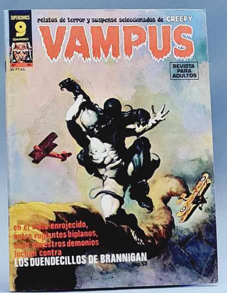 EXCELENTE ESTADO VAMPUS 61 GARBO INCLUYE POSTER SUPERCOMICS