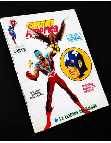 EXCELENTE ESTADO CAPITAN AMERICA 7 TACO VERTICE