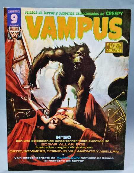 EXCELENTE ESTADO VAMPUS 50 GARBO INCLUYE POSTER SUPERCOMICS