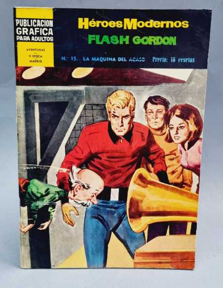 BUEN ESTADO HEROES MODERNOS FLASH GORDON 15 EDITORIAL DOLAR