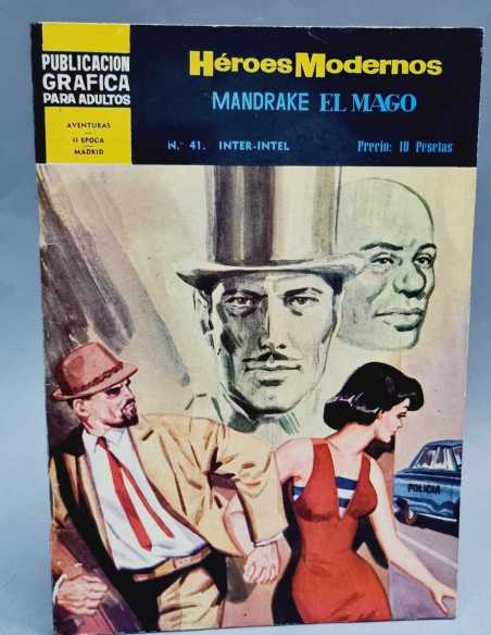 BUEN ESTADO HEROES MODERNOS MANDRAKE 41 EDITORIAL DOLAR