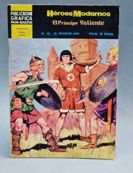 BUEN ESTADO HEROES MODERNOS EL PRINCIPE VALIENTE 43 EDITORIAL DOLAR