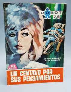 EXCELENTE ESTADO ROBOT 76 UN CENTAVO POR SUS PENSAMIENTOS...