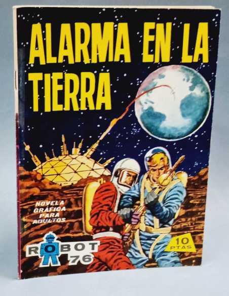 EXCELENTE ESTADO ROBOT 76 ALARMA EN LA TIERRA 5 EDITORIAL TORAY