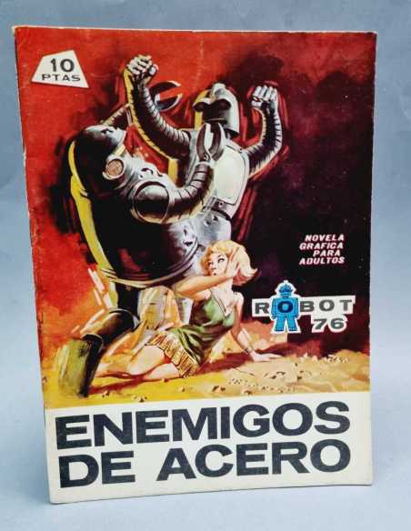 CASI EXCELENTE ESTADO ROBOT 76 ENEMIGOS DE ACERO 16 EDITORIAL TORAY
