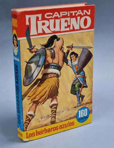 MUY BUEN ESTADO COLECCION HEROES CAPITAN TRUENO 28 BRUGUERA