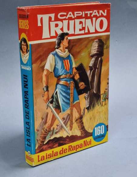MUY BUEN ESTADO COLECCION HEROES CAPITAN TRUENO 50 BRUGUERA