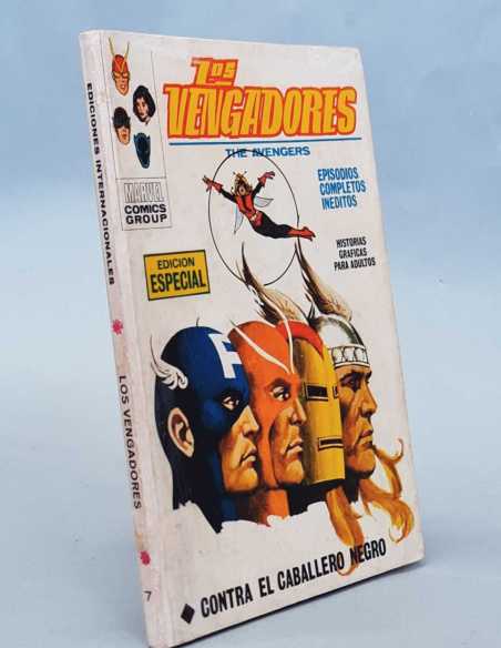 BUEN ESTADO LOS VENGADORES 7 CONTRA EL CABALLERO NEGRO TACO EDICIONES VERTICE