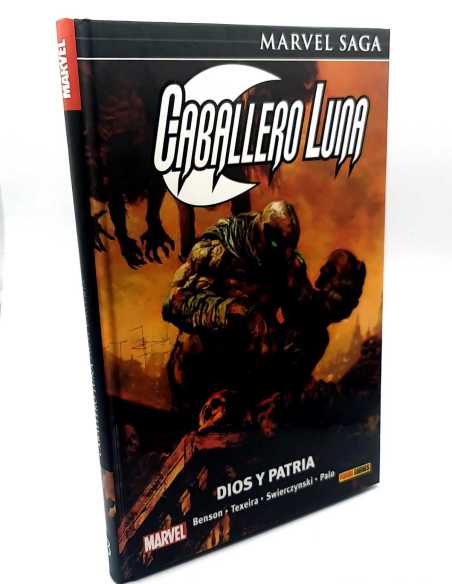 DE KIOSCO MARVEL SAGA 139 CABALLERO LUNA 3 DIOS Y PATRIA PANINI TAPA DURA