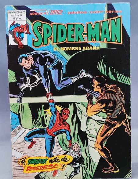 MUY BUEN ESTADO SPIDERMAN 67 EL TIRADOR ESTA DE RECRESO VOL3 SPIDER-MAN GRAPA VERTICE