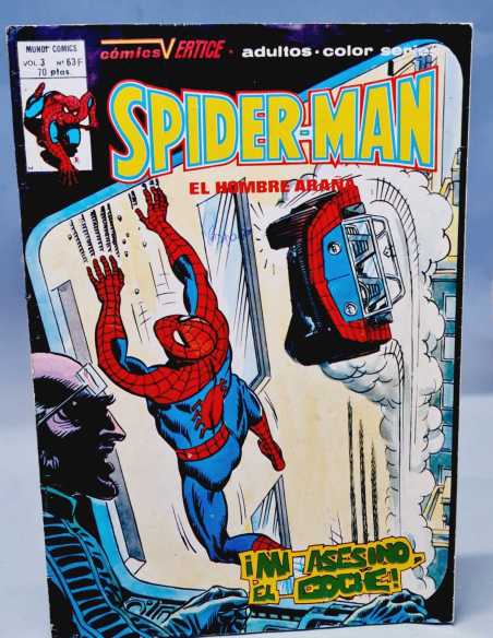 BUEN ESTADO SPIDERMAN 63F MI ASESINO EL COCHE VOL3 SPIDER-MAN GRAPA VERTICE
