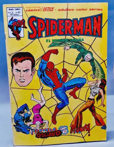 MUY BUEN ESTADO SPIDERMAN 63 EL VUELO OSCURO DE LA MUERTE VOL3 SPIDER-MAN GRAPA VERTICE