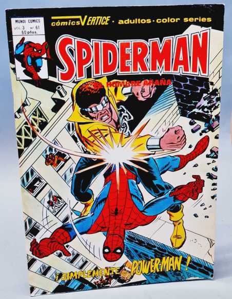MUY BUEN ESTADO SPIDERMAN 61 SIMPLEMENTE POWER-MAN VOL3 SPIDER-MAN GRAPA VERTICE