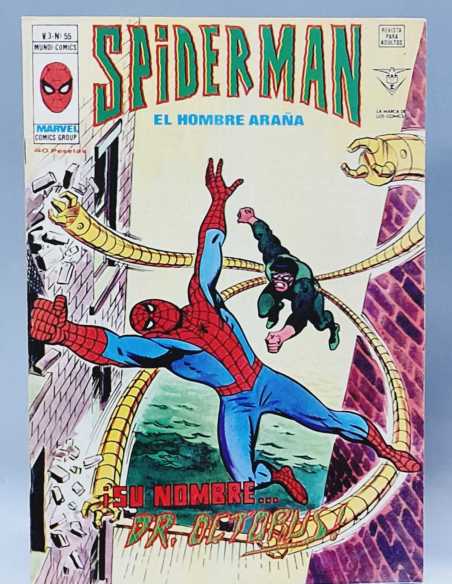MUY BUEN ESTADO SPIDERMAN 55 SU NOMBRE DC OCTOPUS VOL3 SPIDER-MAN GRAPA VERTICE