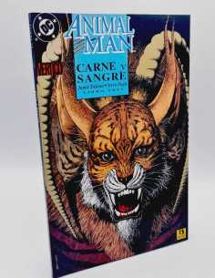 DE KIOSCO ANIMAL MAN CARNE Y SANGRE 3 DC COMICS ZINCO