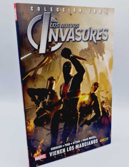 DE KIOSCO 100% MARVEL LOS NUEVOS INVASORES 3 VIENEN LOS MARCIANOS PANINI TAPA BLANDA
