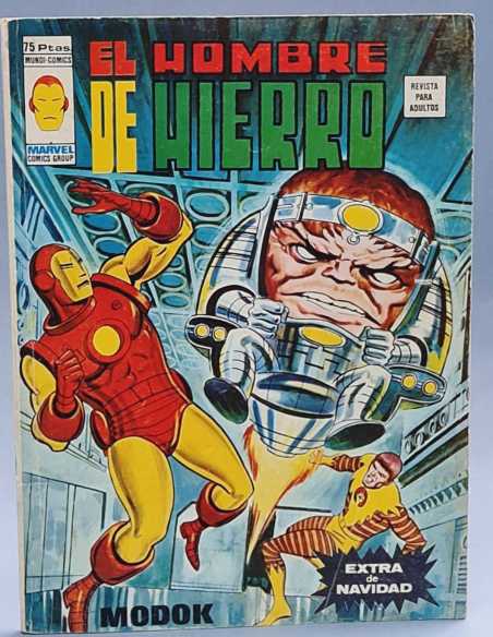 MUY BUEN ESTADO EL HOMBRE DE HIERRO EXTRA DE NAVIDAD MODOK VERTICE